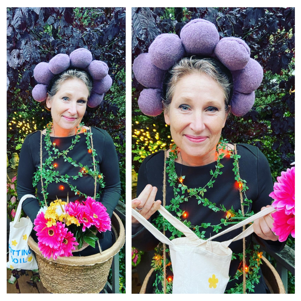 Blooming Flowerpot Costume DIY