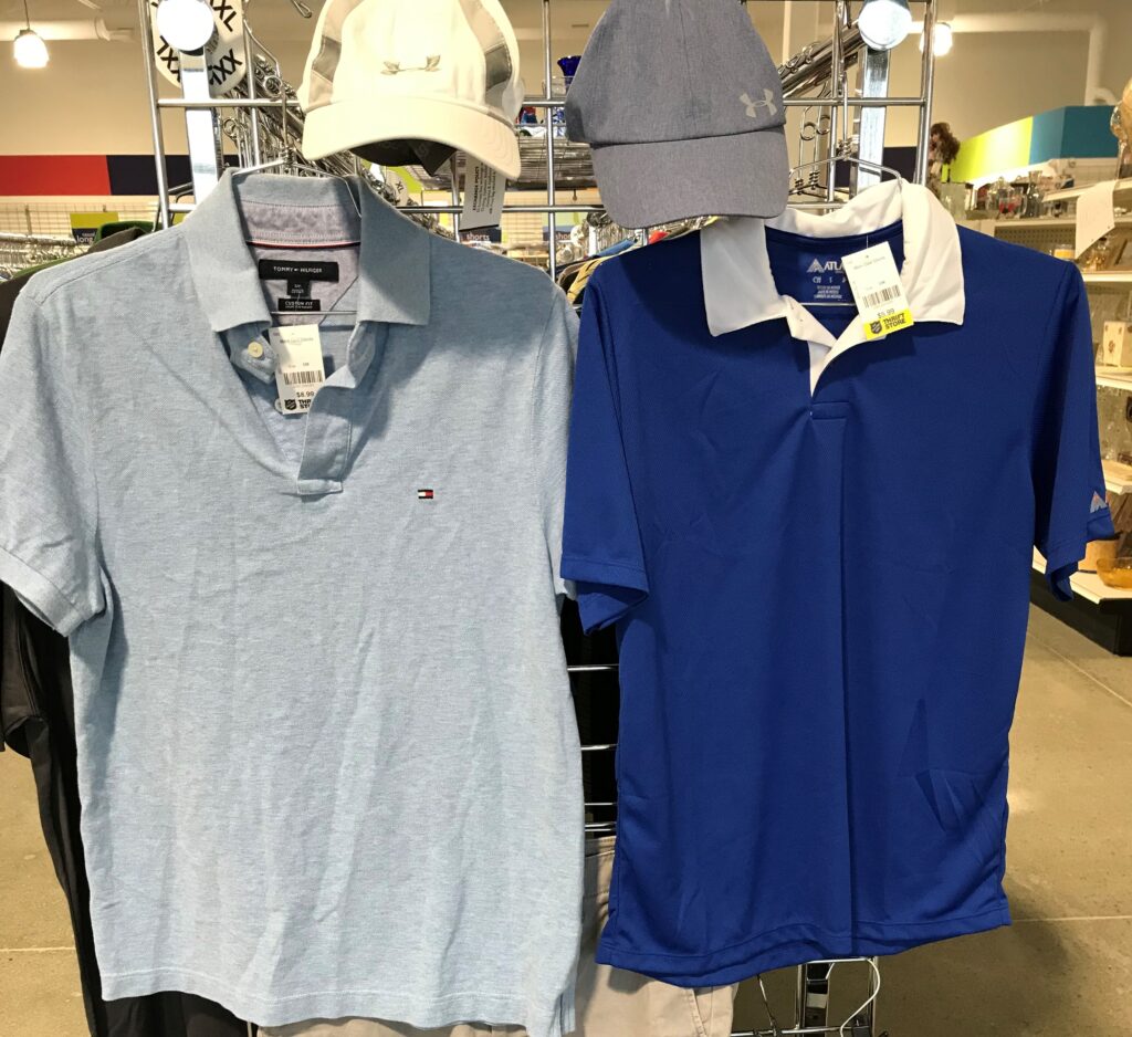 2 Bedford Commons Mens Blue Golf Shirts Summer Outfits