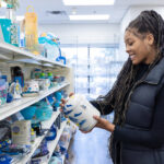 Women thrifting for housewares